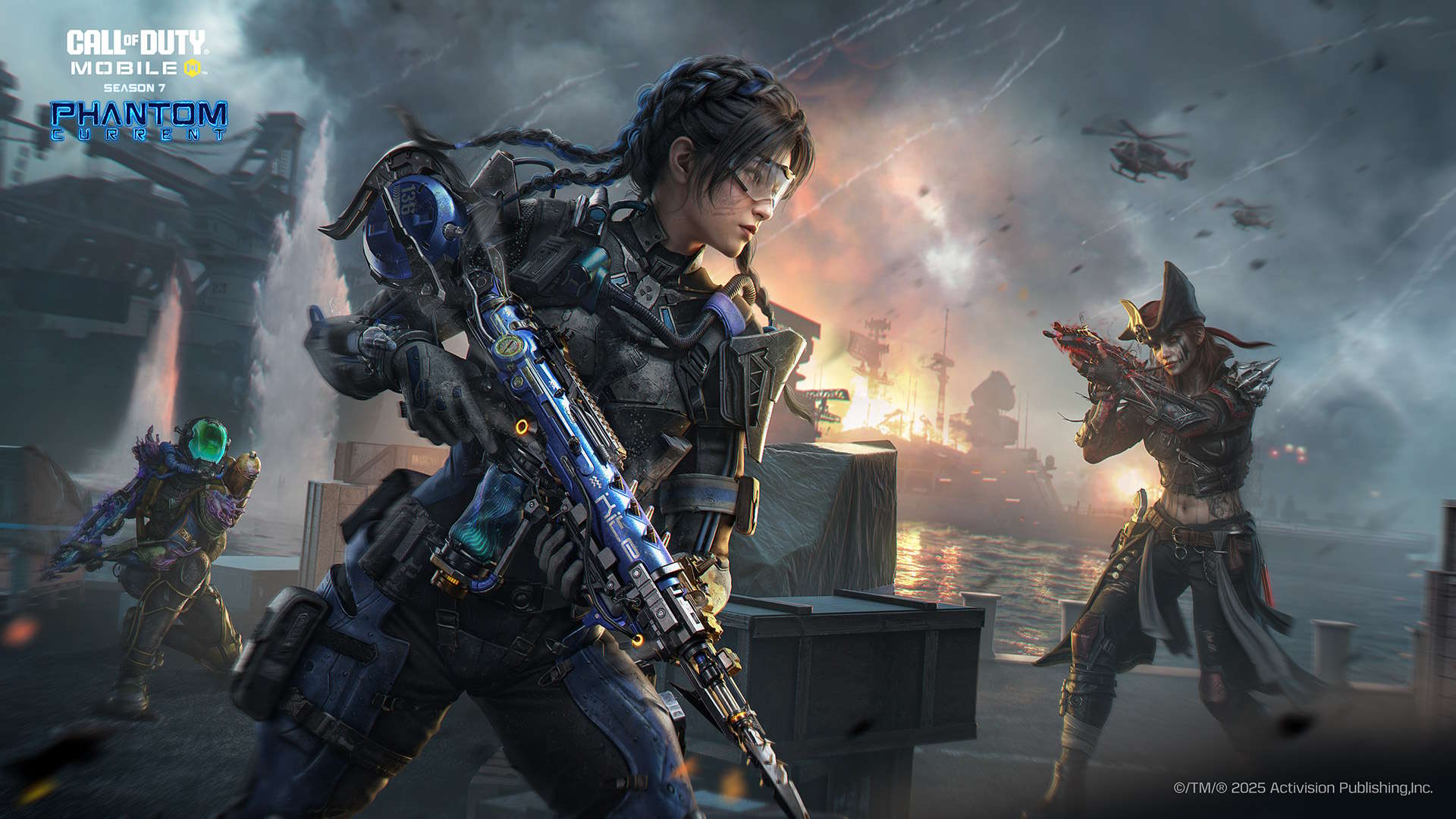 La saison 7 de Call of Duty: Mobile arrive, préparez-vous au Courant Fantôme