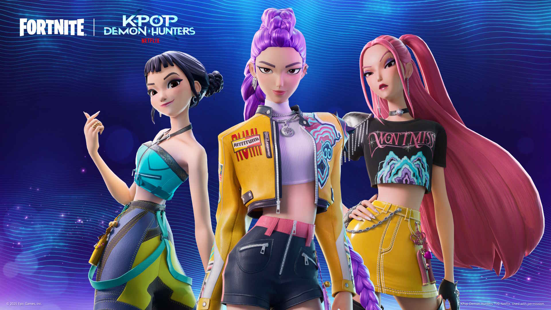 Le phénomène KPop Demon Hunters envahit Fortnite