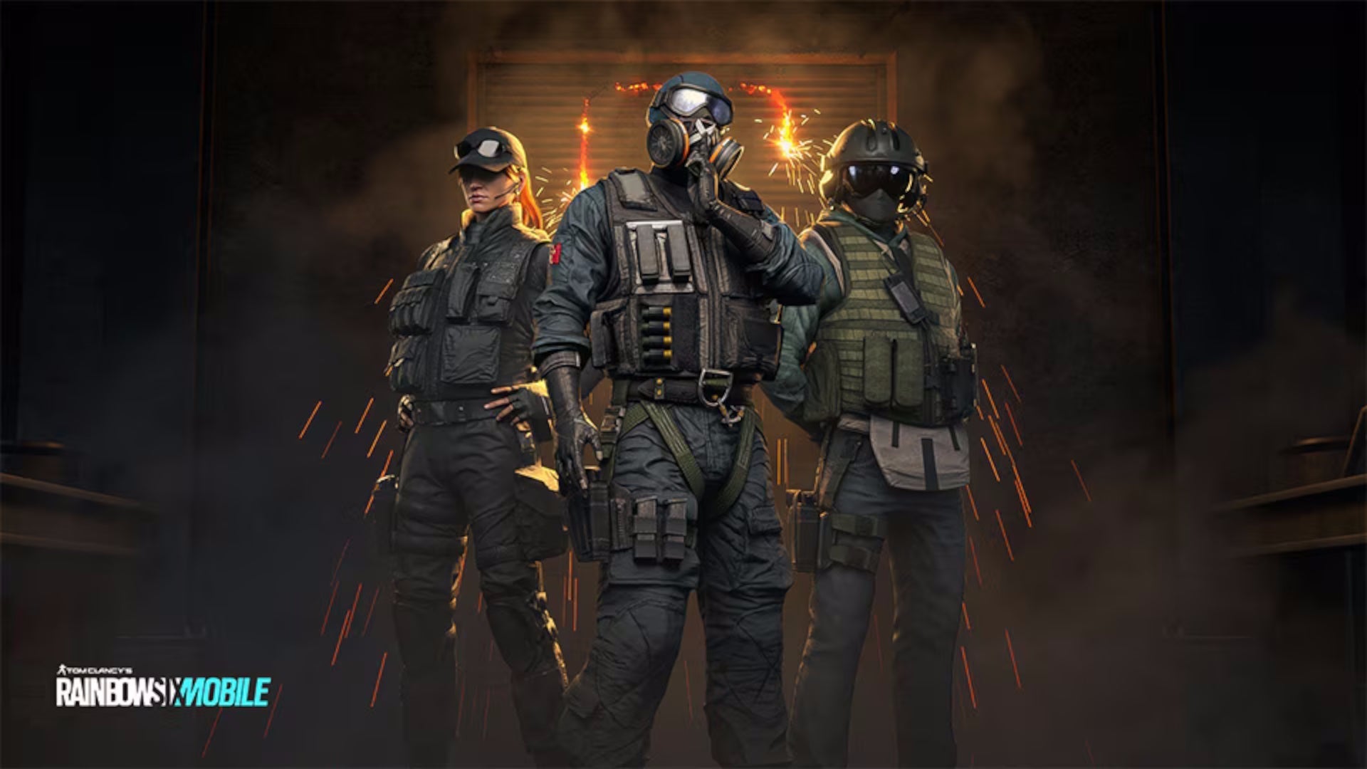 Artwork pour la sortie mondiale de Rainbow Six Mobile