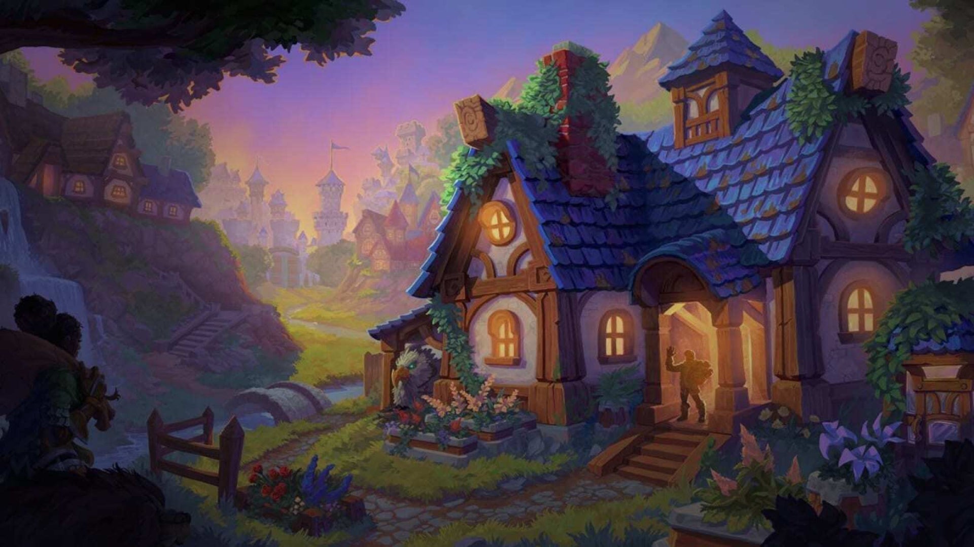 Artwork illustrant les Logis de World of Warcraft Midnight