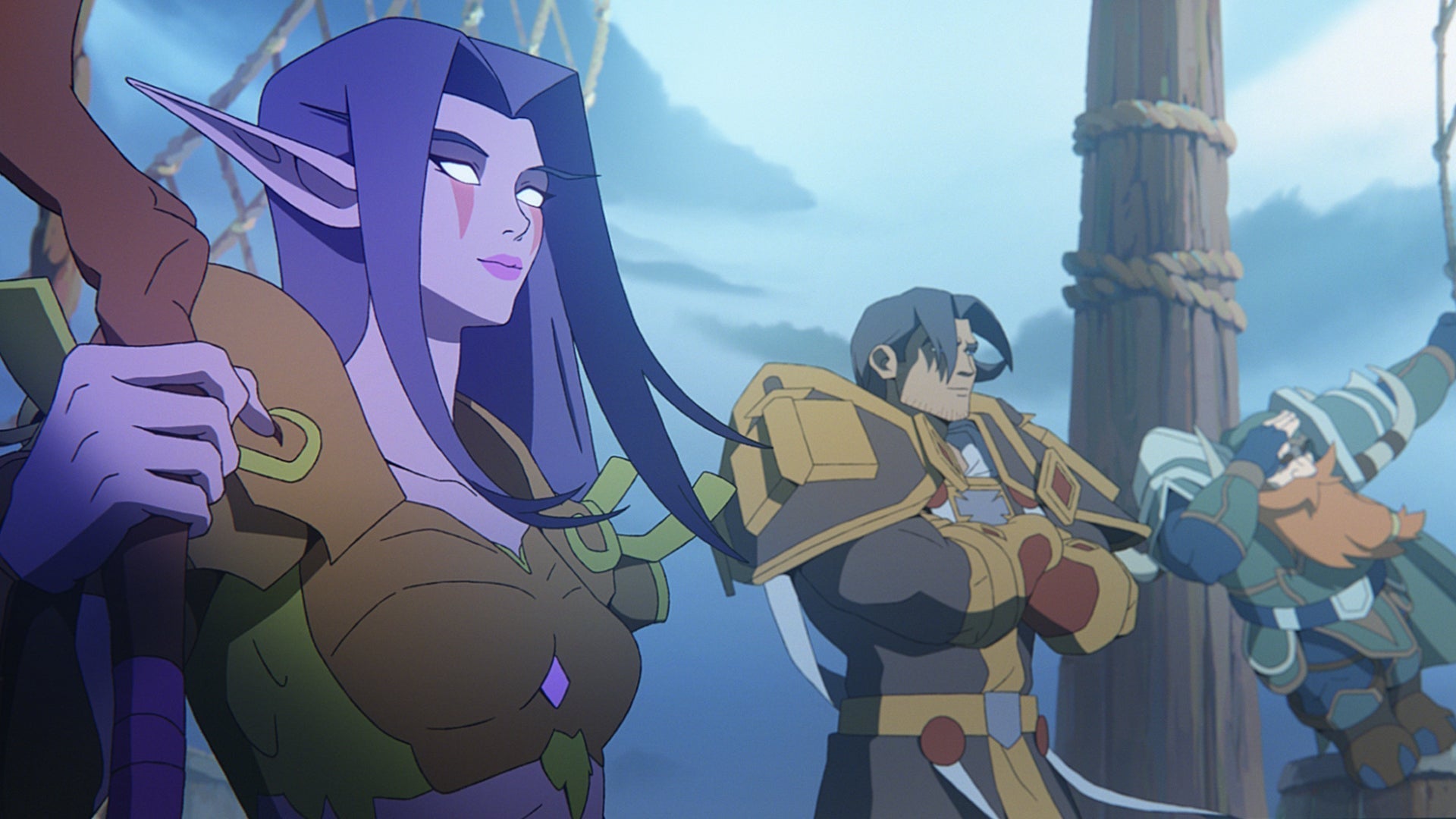 Artwork représentant la collaboration World of Warcraft x AURORA