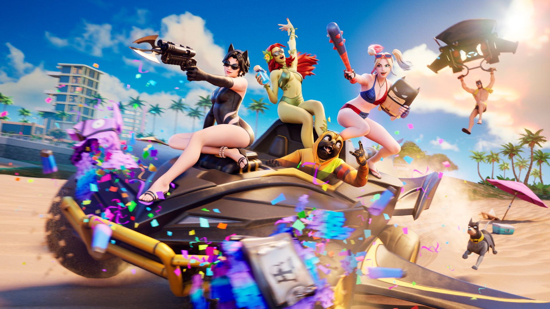 Les sirènes de Gotham débarquent dans Fortnite