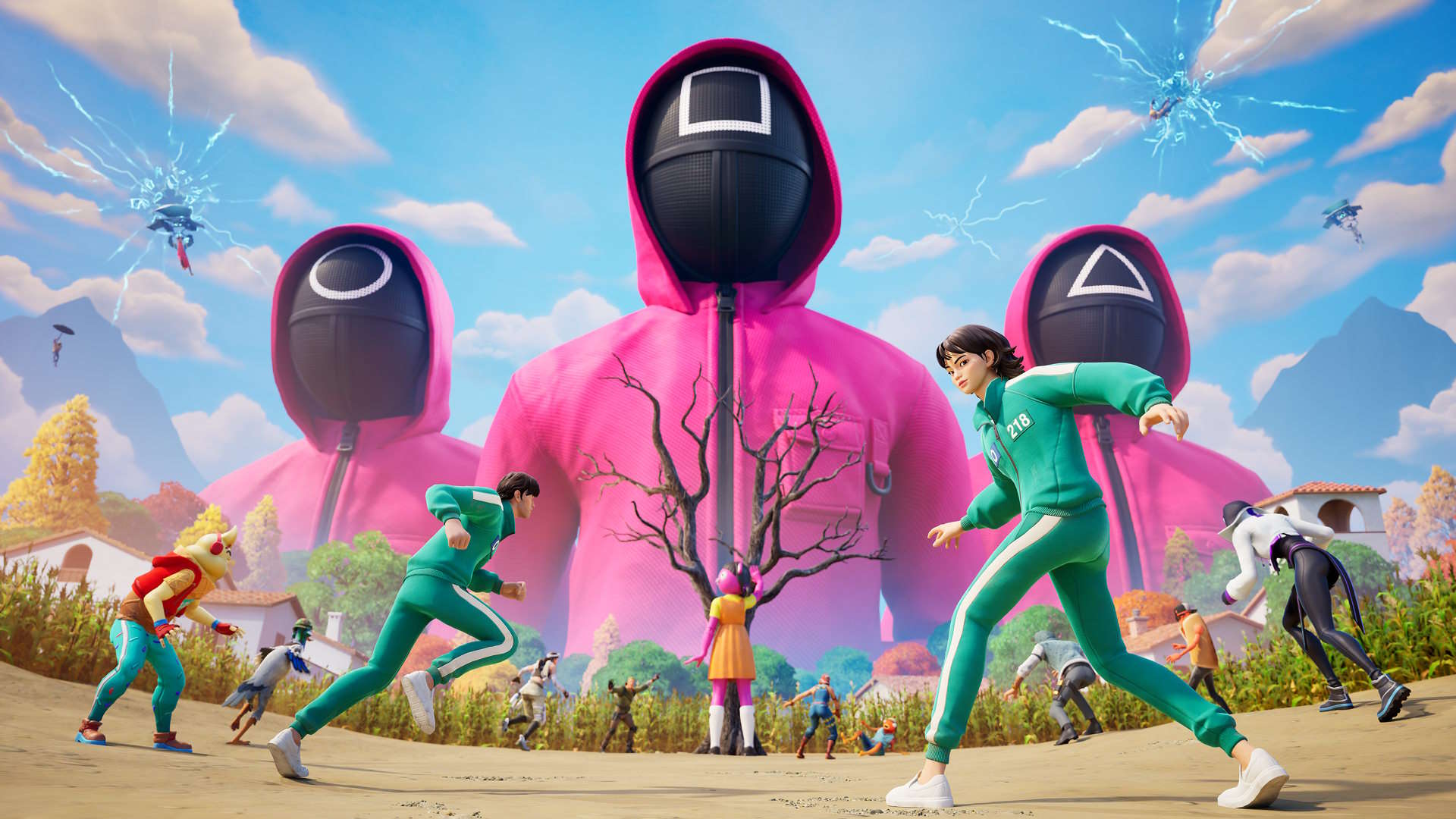 Fortnite recharge avec du contenu dédié à Squid Game