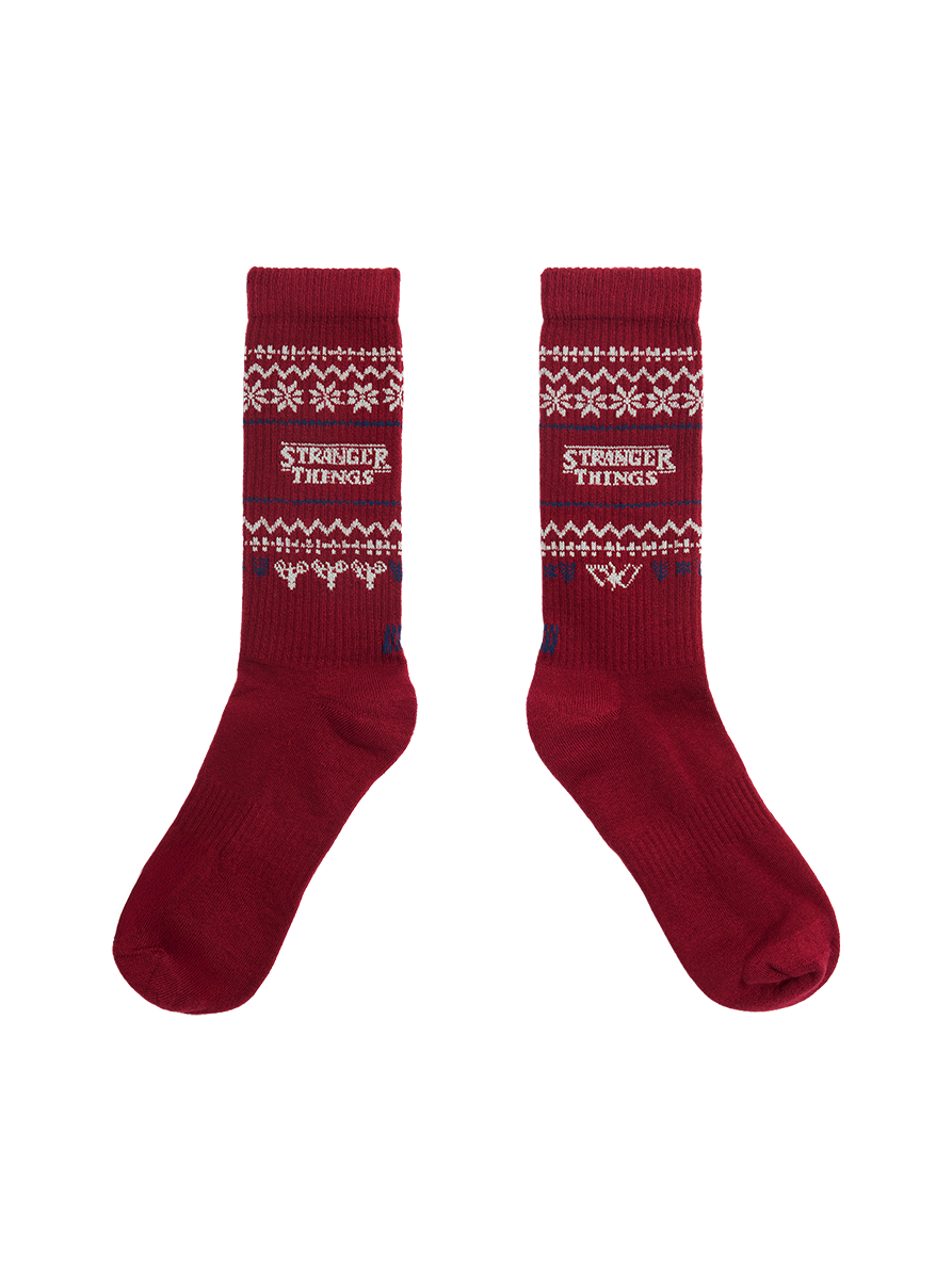 Upside Down Christmas Socks
