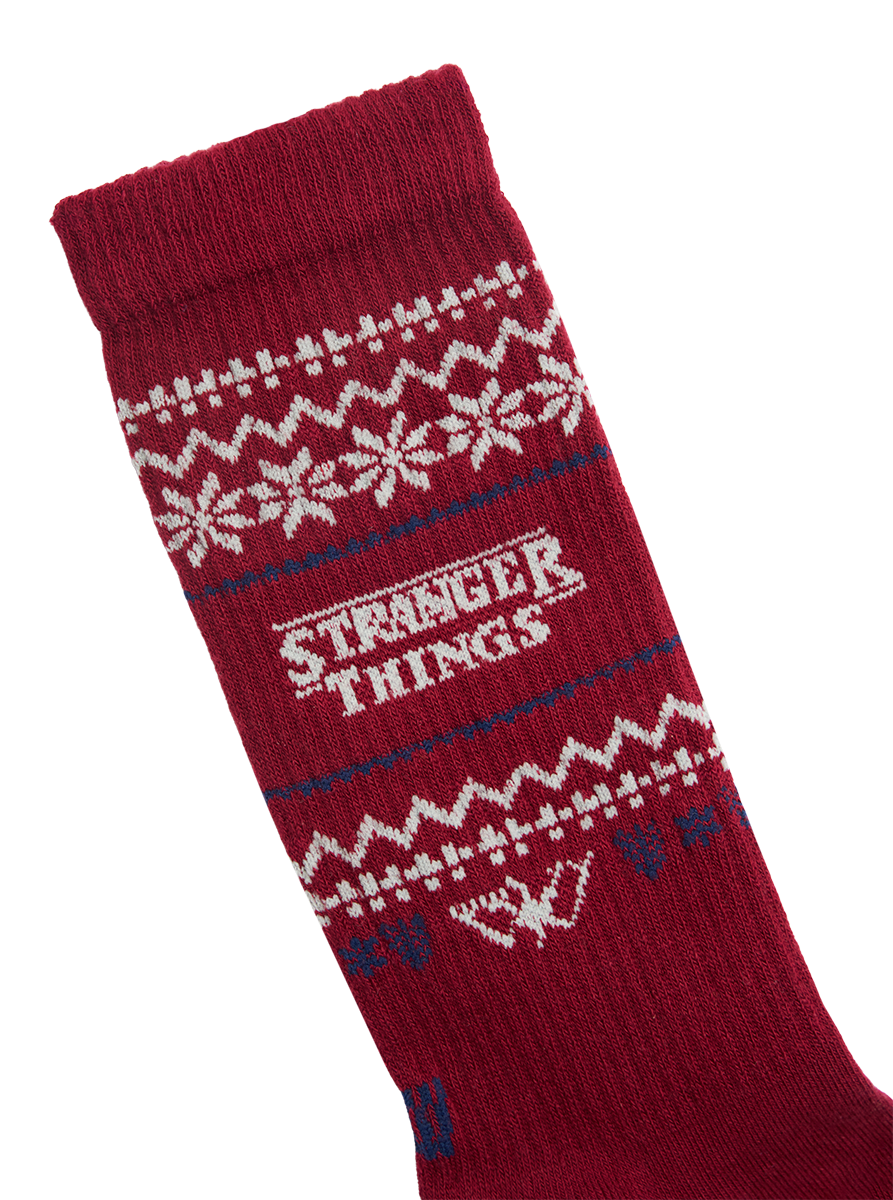 Upside Down Christmas Socks