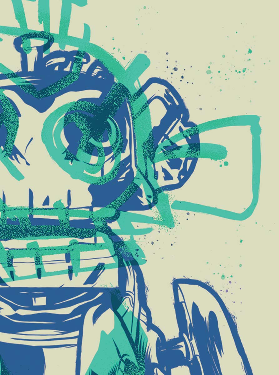 Monkey Poster