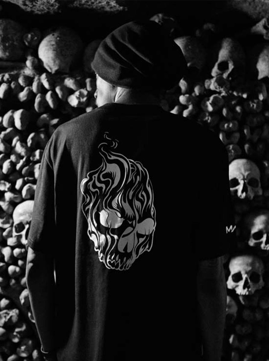 MWZ Smoking Skull T-shirt