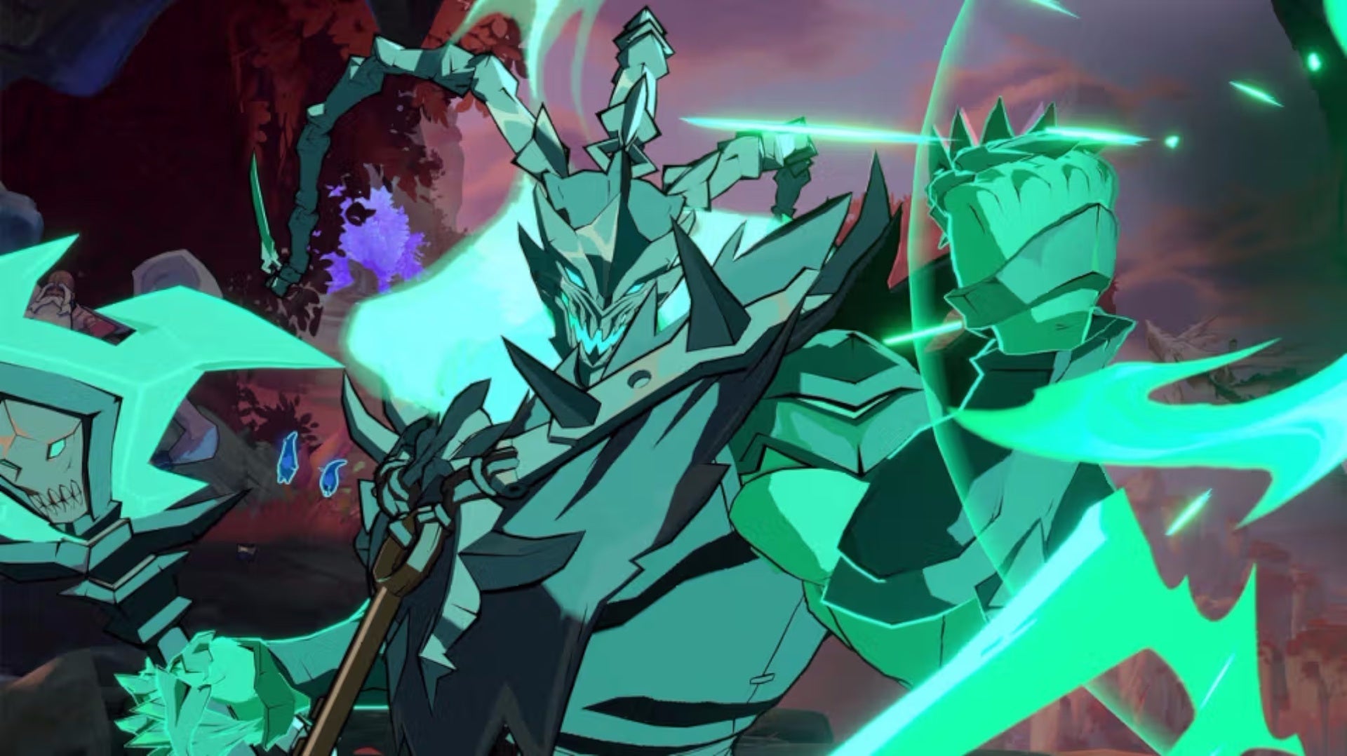 Illustration de Thresh dans 2XKO