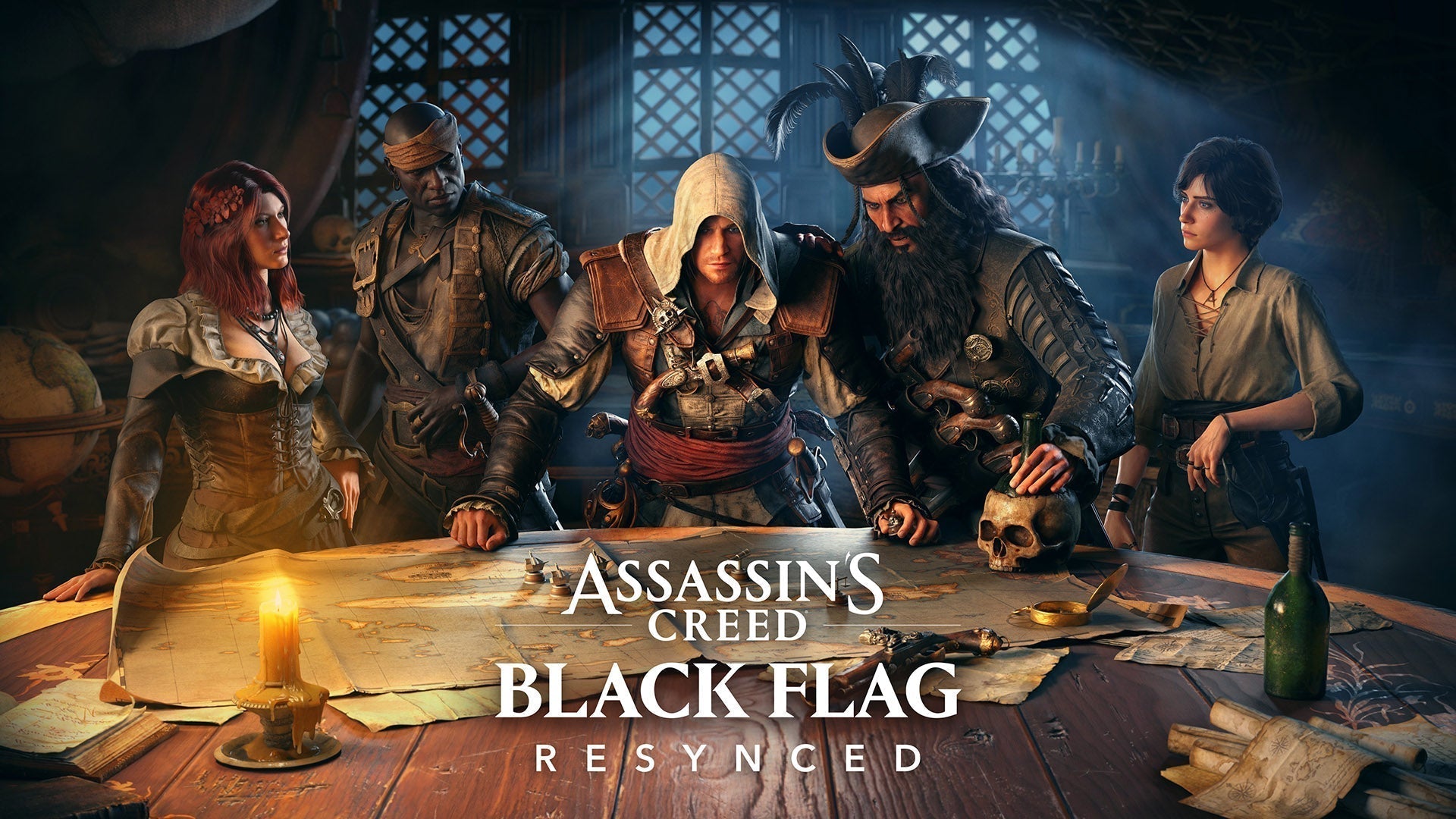 Artwork d'Assassin's Creed Black Flag Resynced