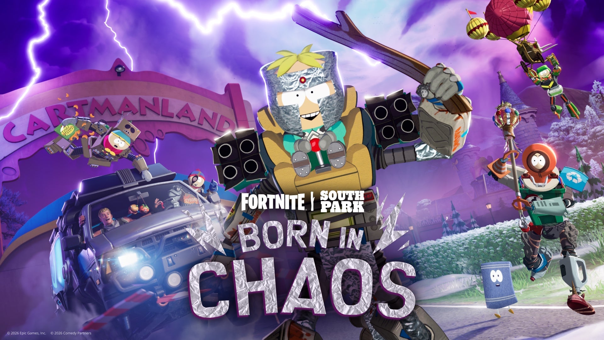 Artwork South Park Born in Chaos Fortnite