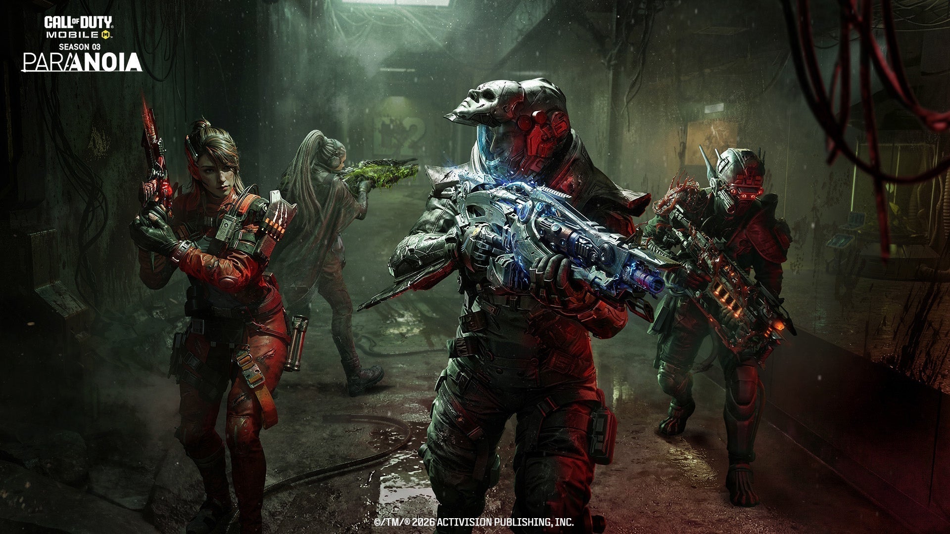 Visuel d'illustration de la Saison 3 Paranoia de Call of Duty Mobile