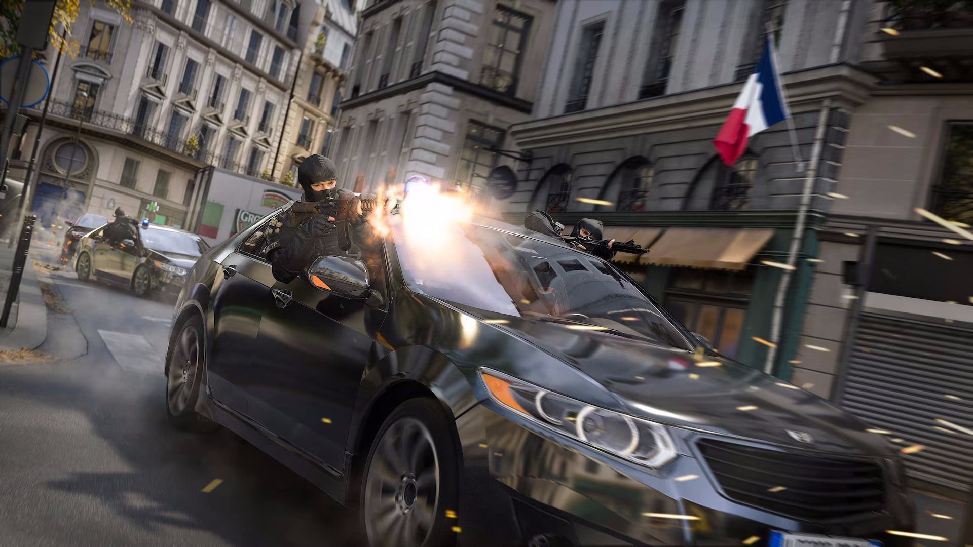 Screenshot issu de la campagne Heure de pointe de Call of Duty: Modern Warfare 4