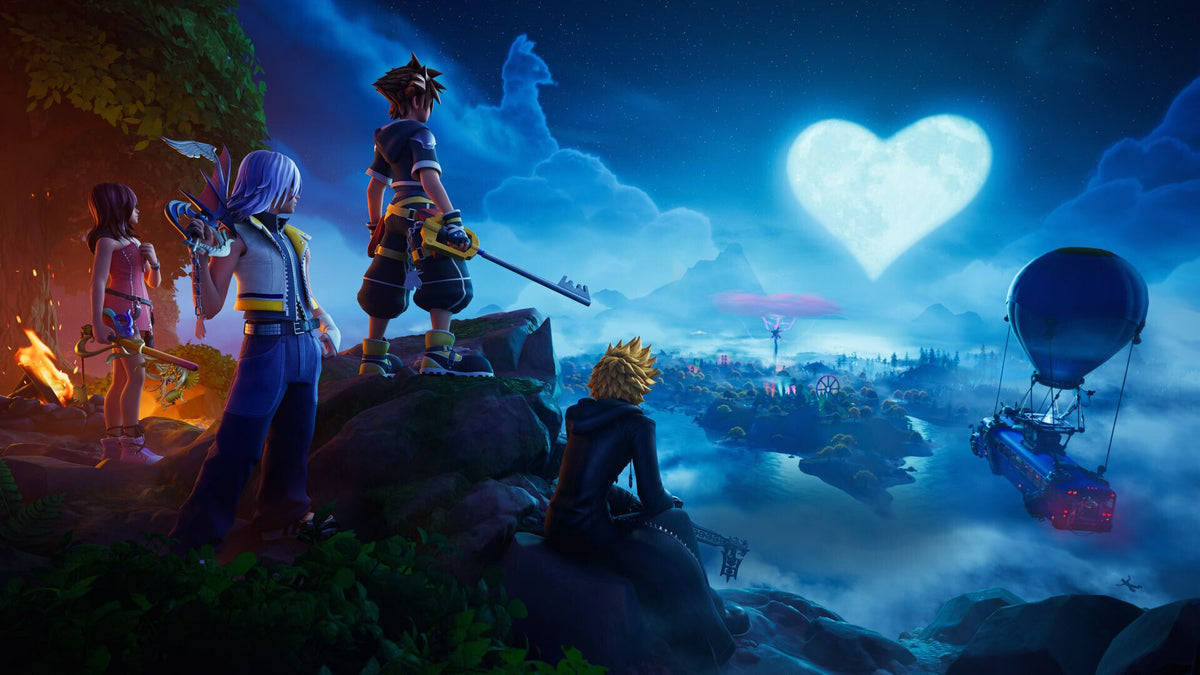 Visuel Kingdom Hearts x Fortnite