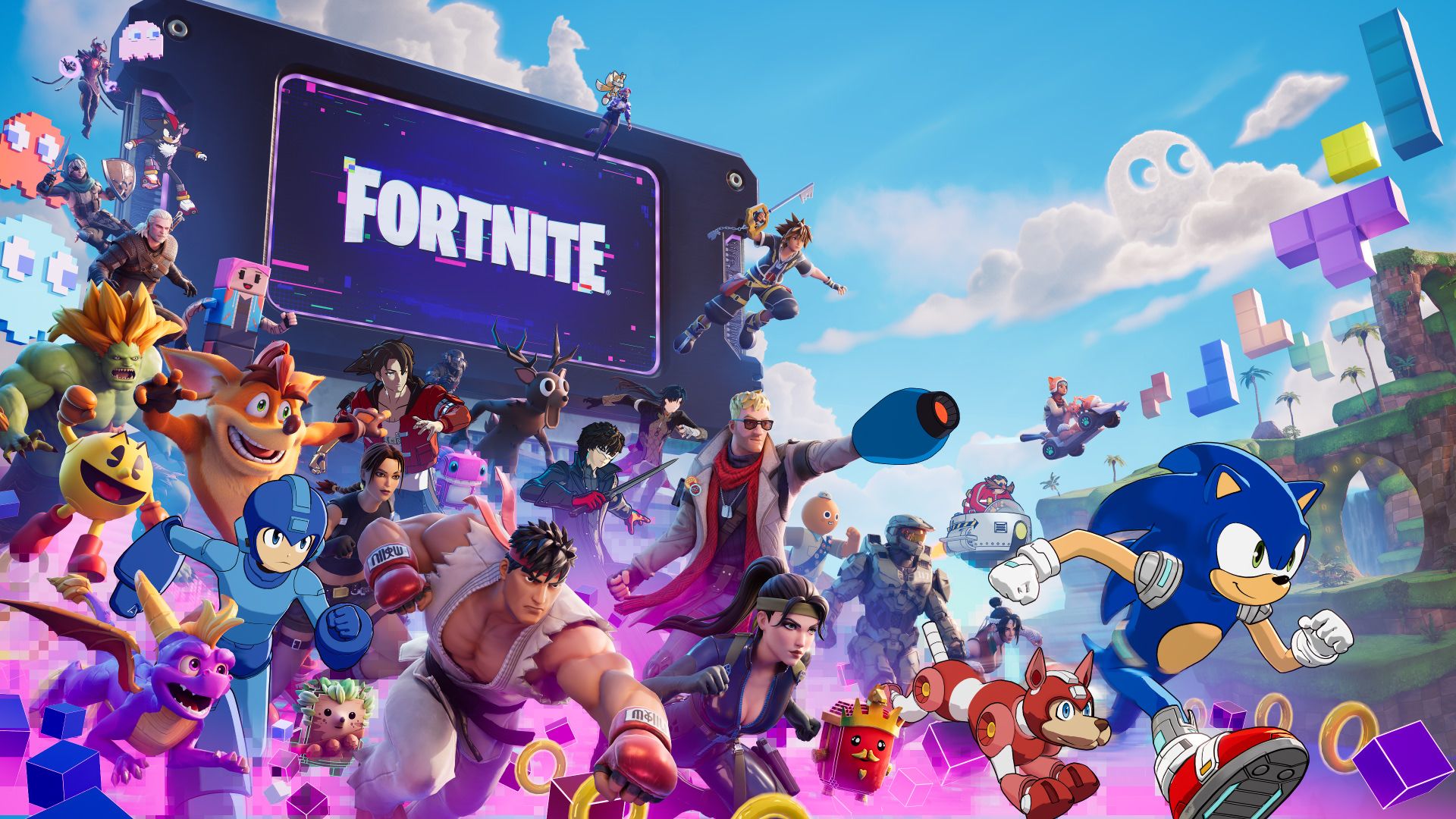 Key Art de Fortnite Système hacké