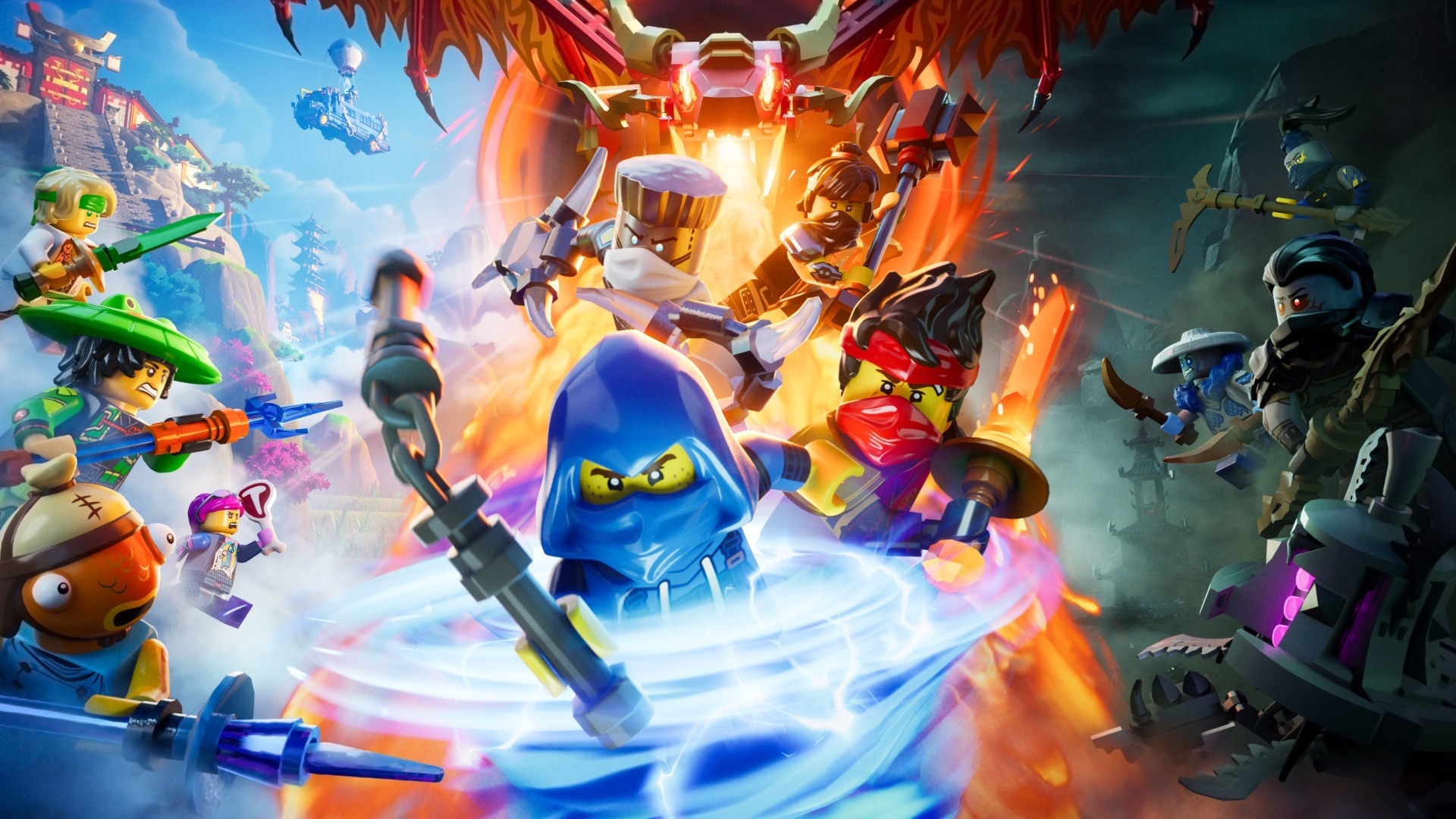 Artwork Lego Ninjago Fortnite