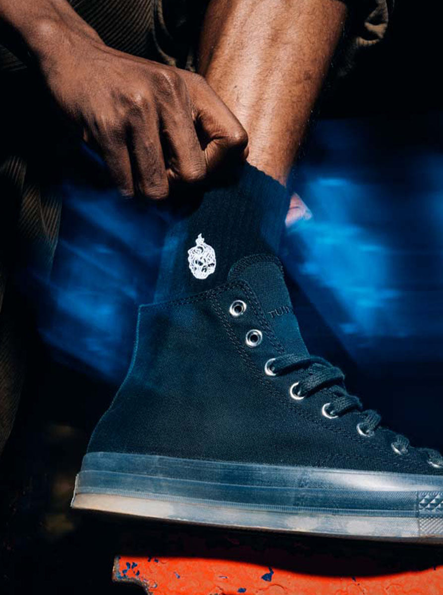 MWZ Smoking Skull Socks