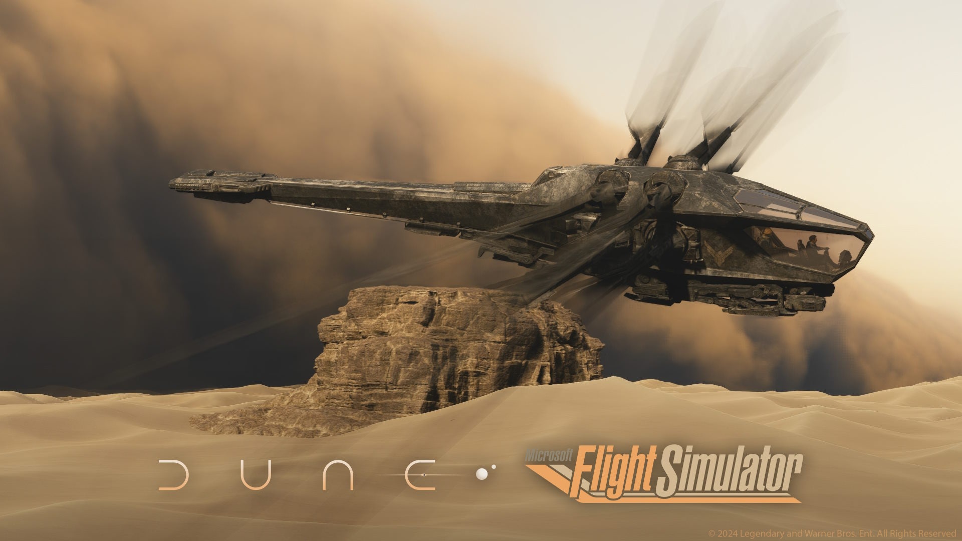 Dune X Flight Simulator